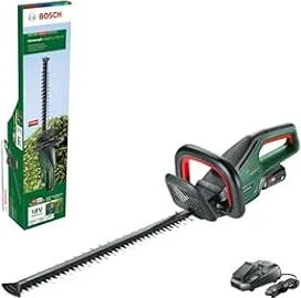 Bosch Cordless Hedge Cutter UniversalHedgeCut 18V-50 | 1x battery 2.5 Ah, 18 Volt System, Brushless Motor, Blade Length: 50 cm
