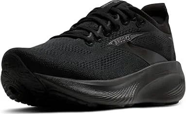 Brooks Mens Adren GTS 25 Road Running Shoes Black/Black 9 UK